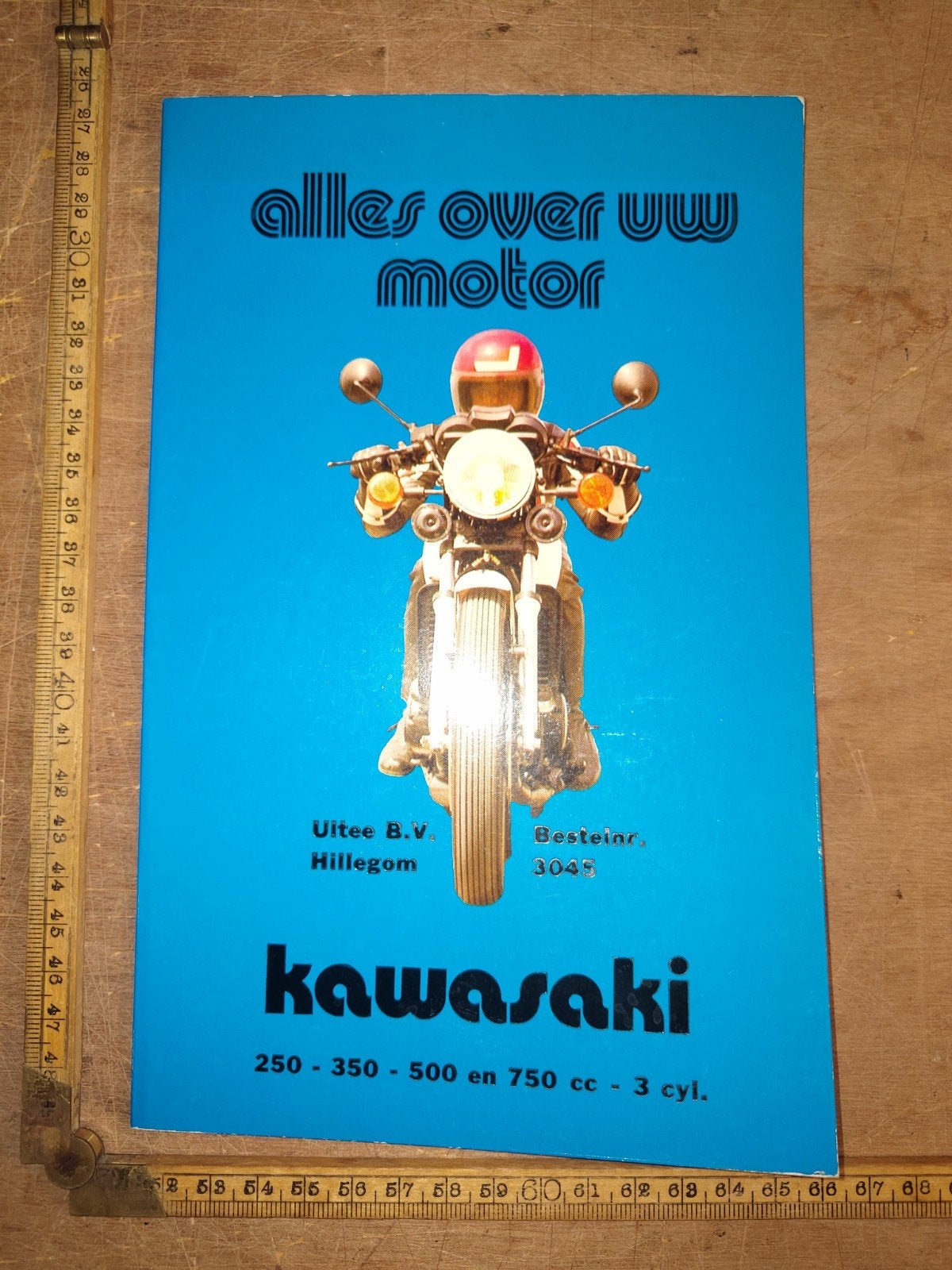Werkplaats handboek Kawasaki 250, 350, 500 en 750cc 3 cyl., Motoren, Ophalen of Verzenden, Kawasaki