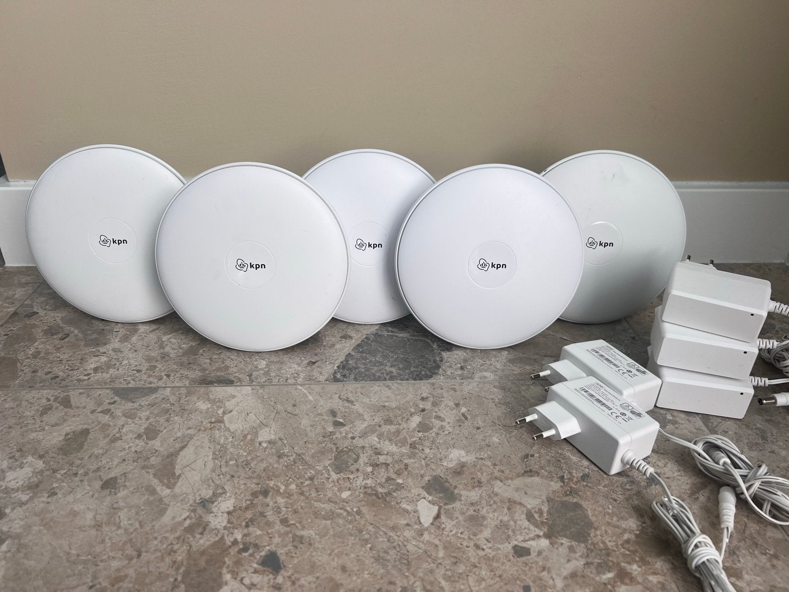 KPN SuperWifi punten met adapters (5 stuks), Ophalen, Gebruikt