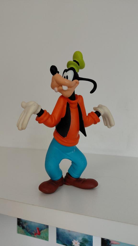 Goofy Disney beeld, Ophalen of Verzenden, Goofy of Pluto, Zo goed als nieuw, Beeldje of Figuurtje