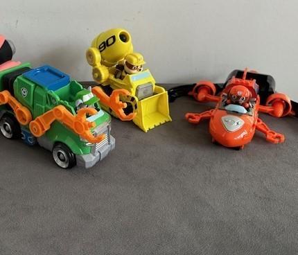 Paw Patrol voertuigen set, Ophalen of Verzenden, Zo goed als nieuw