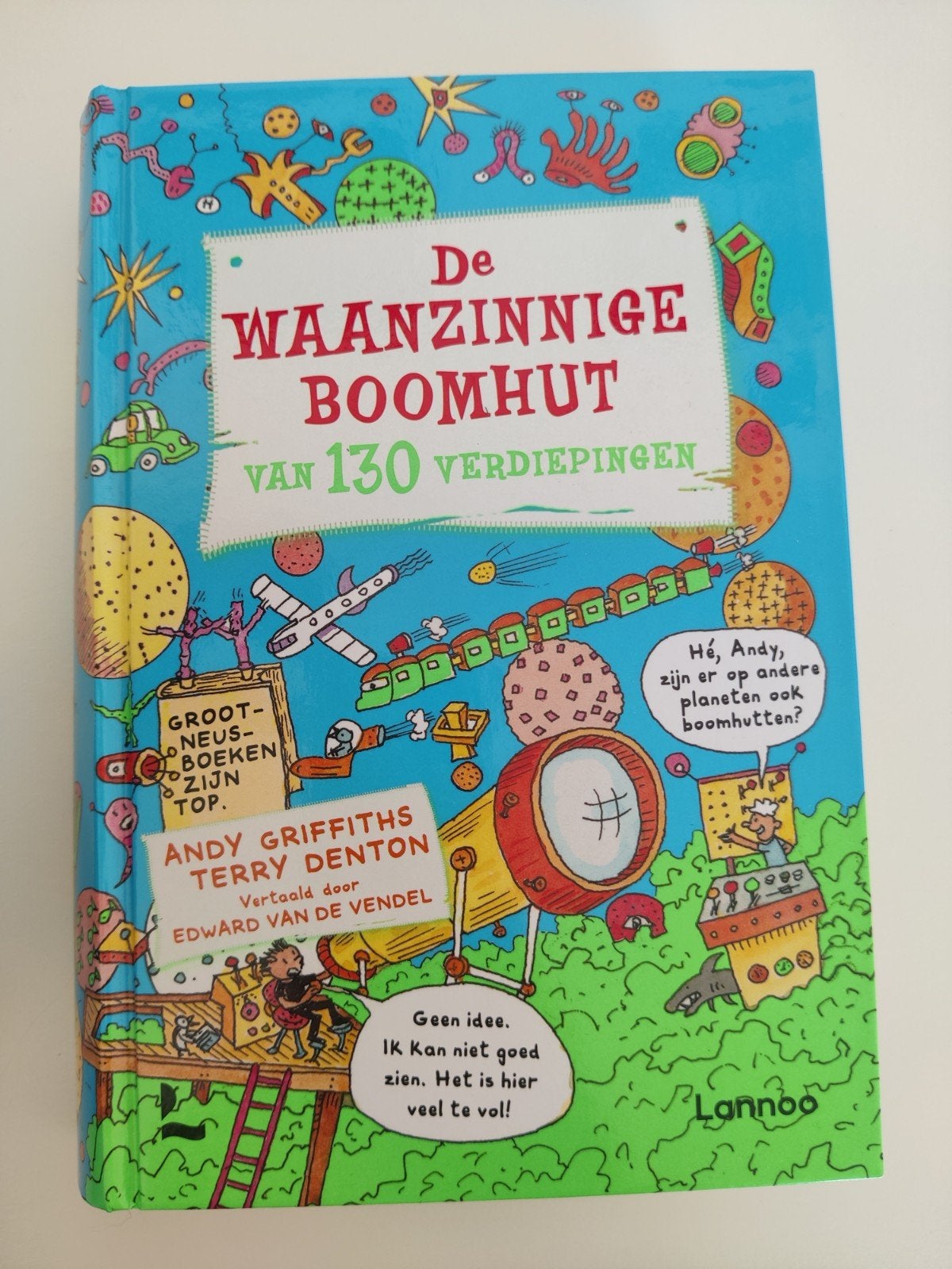 Andy Griffiths - De waanzinnige boomhut van 130 verdiepingen, Fictie algemeen, Andy Griffiths; Terry Denton, Ophalen of Verzenden