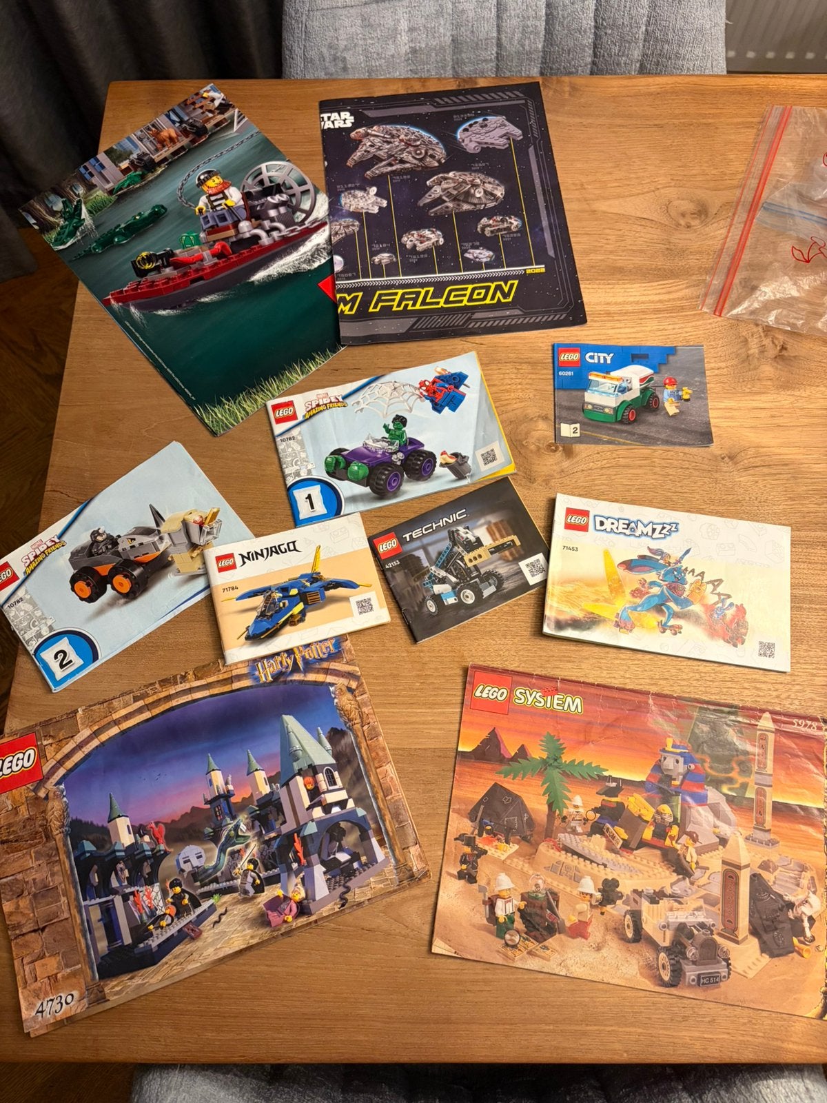 Grote LEGO partij | Veel sets & boekjes| Harry Potter, Egypt