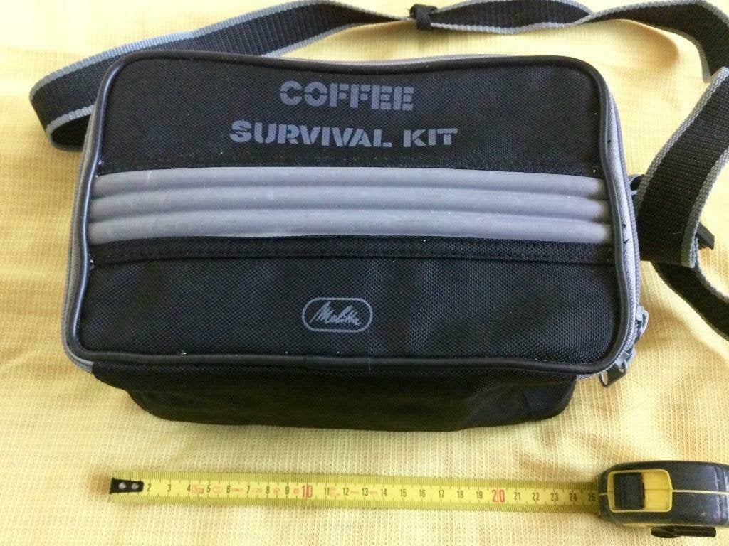 Koffie survival kit/ koffie reisset, Ophalen of Verzenden, Zo goed als nieuw, Koffiemachine