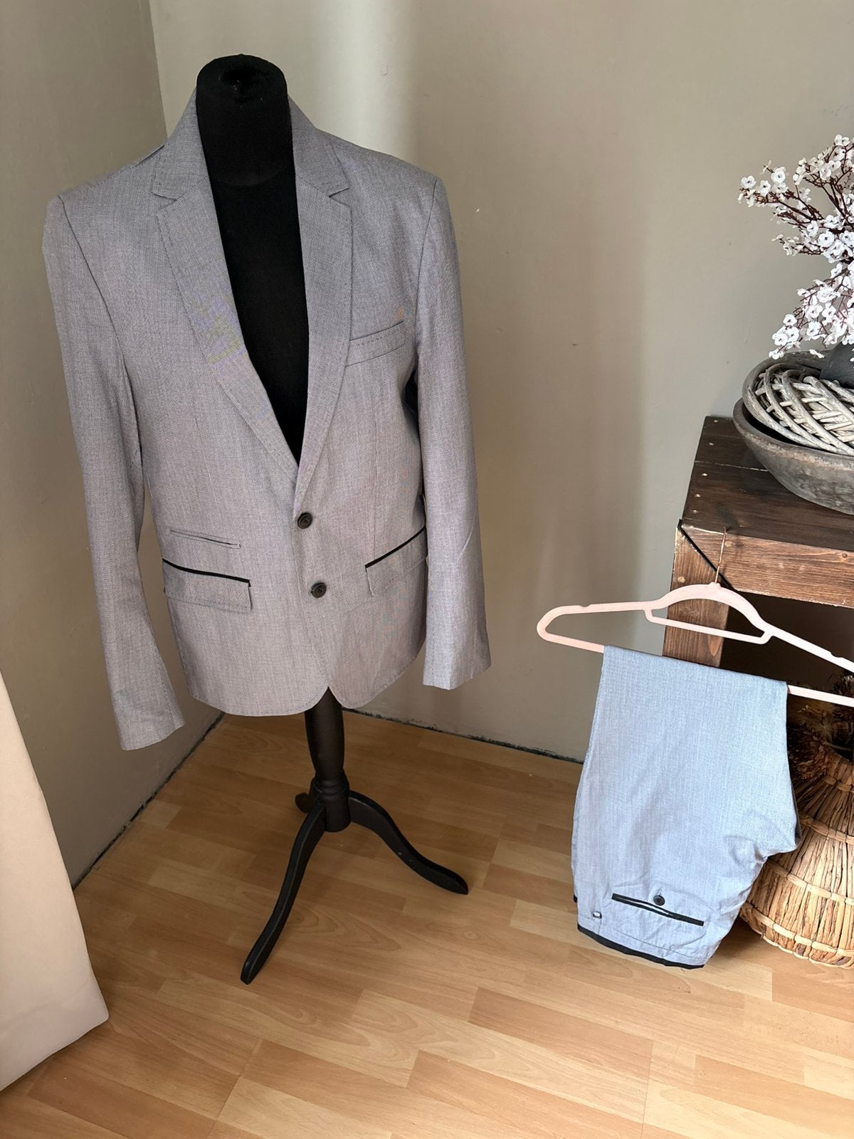 Antony Morato mooi katoenen pak/kostuum mt 50 ZGAN, Kleding | Heren, Kostuums en Colberts, Ophalen of Verzenden, Zo goed als nieuw