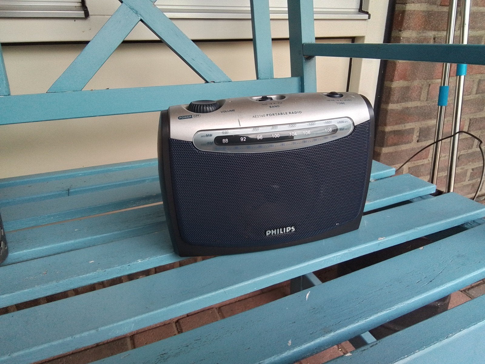 Te koop radio  draagbaar  compleet, Audio, Tv en Foto, Ophalen of Verzenden