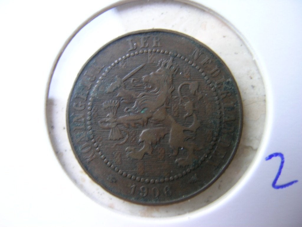 2,5 Cent 1906 (nr 2), Ophalen of Verzenden, Koningin Wilhelmina, Overige waardes, Losse munt