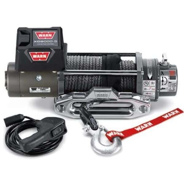 WARN Lier  XD9000S 12V 4100kgs Spydura touw 24m /9.5mm (remo, -, Verzenden, -, Nieuw