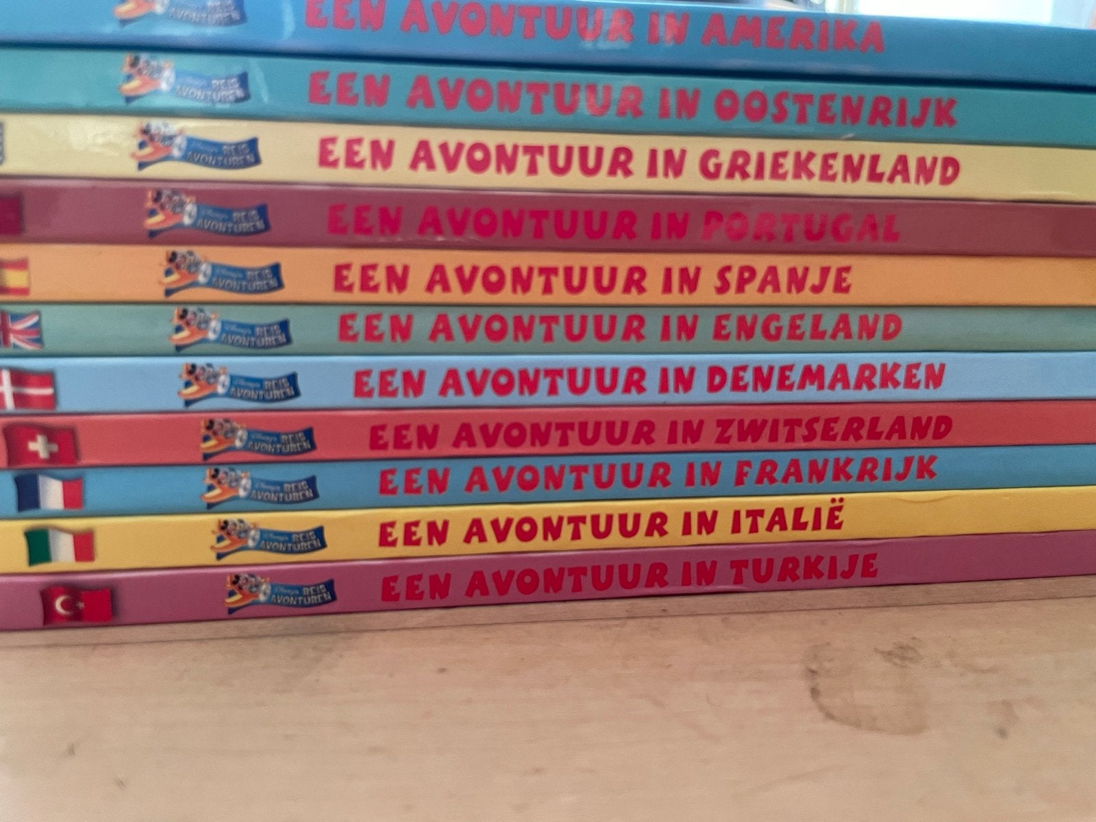 Disney's Reis Avonturen Boekenreeks - 11 delen, Boeken, Ophalen of Verzenden, Zo goed als nieuw