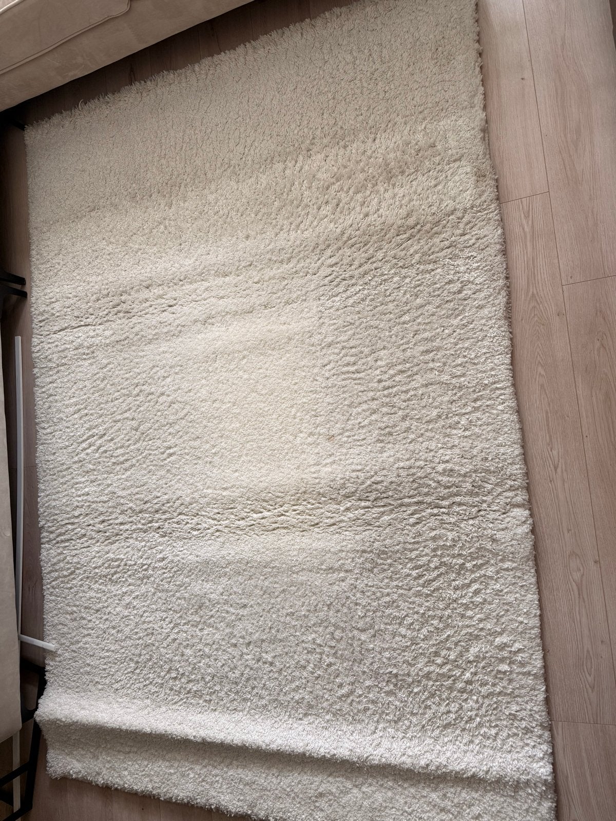 Crèmekleurig vloerkleed - Kayra, 160x230 cm, Ophalen, Gebruikt, 150 tot 200 cm, 200 cm of meer