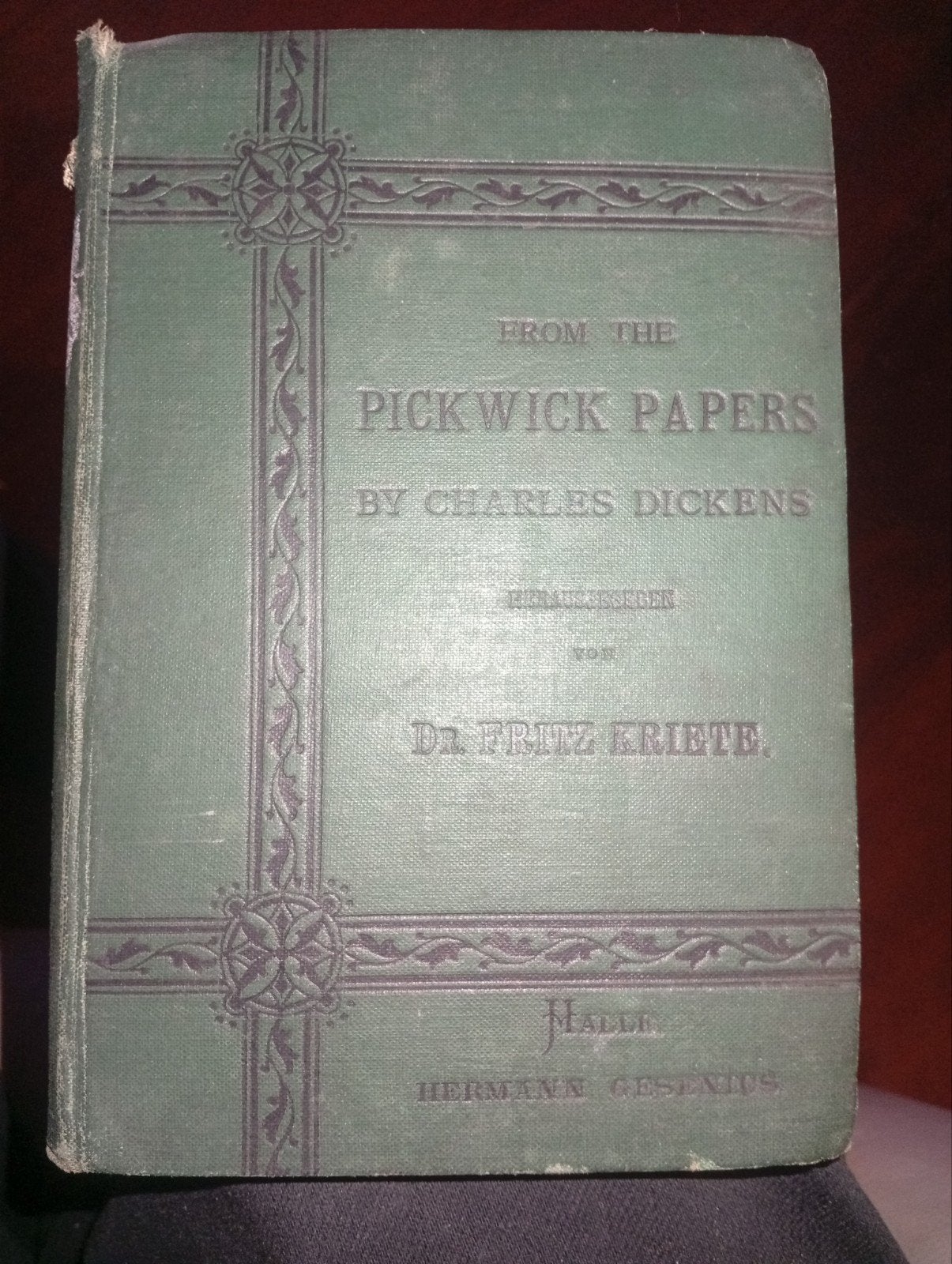 From the Pickwick Papers - Charles Dickens (1902), Ophalen of Verzenden, Gelezen, Charles Dickens, Europa overig