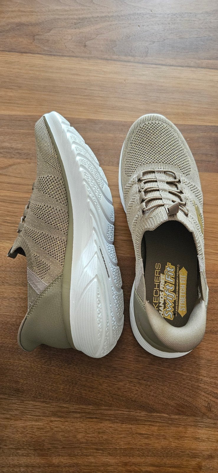 Skechers nieuw maat 39, Ophalen, Nieuw, Beige, Sneakers of Gympen