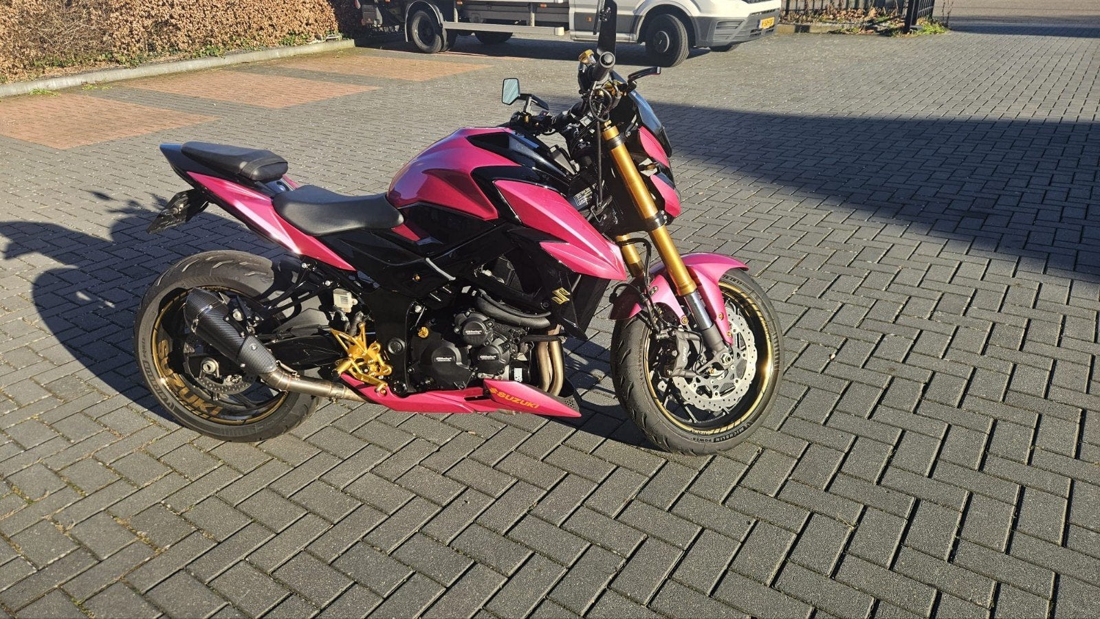 Custom Suzuki gsx-s750 - zeer lage km stand!, Particulier, Naked bike