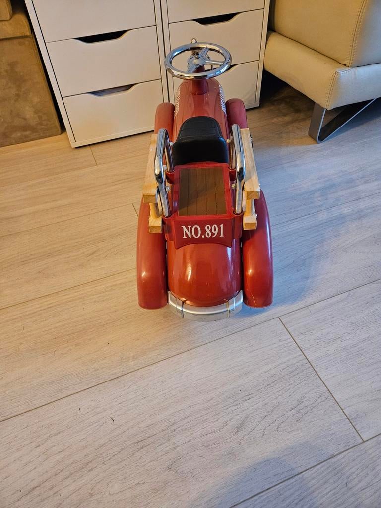 Loopauto Hook & Ladder Brandweerwagen, Ophalen, Gebruikt