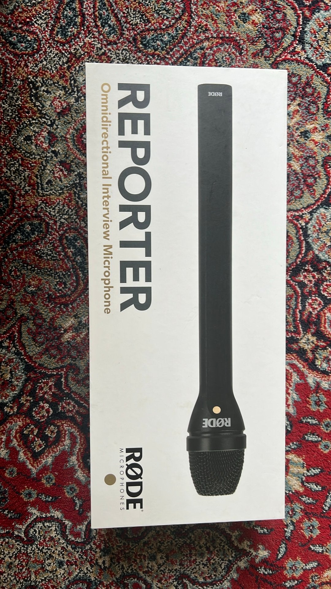 Røde Reporter Omnidirectional Interview Microphone, Ophalen of Verzenden, Nieuw, Overige typen