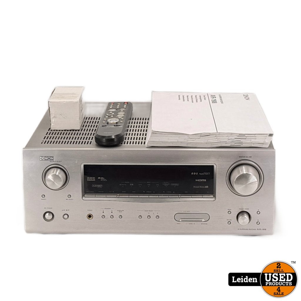 Denon AVR-1908 - AV 7.1 Surround Receiver / Versterker, Denon, Gebruikt, Support@denon.com, 1-1-1, Shin-Yokohama
Kohoku-ku, Yokohama 222-0033
Japan
