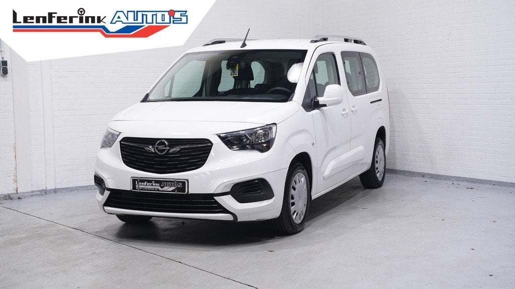Opel Combo Tour 1.2 Turbo L2H1 Edition 7p. 1e Eigenaar NAP 2, Auto's, Opel, Stof, Gebruikt, 7 stoelen, Wit