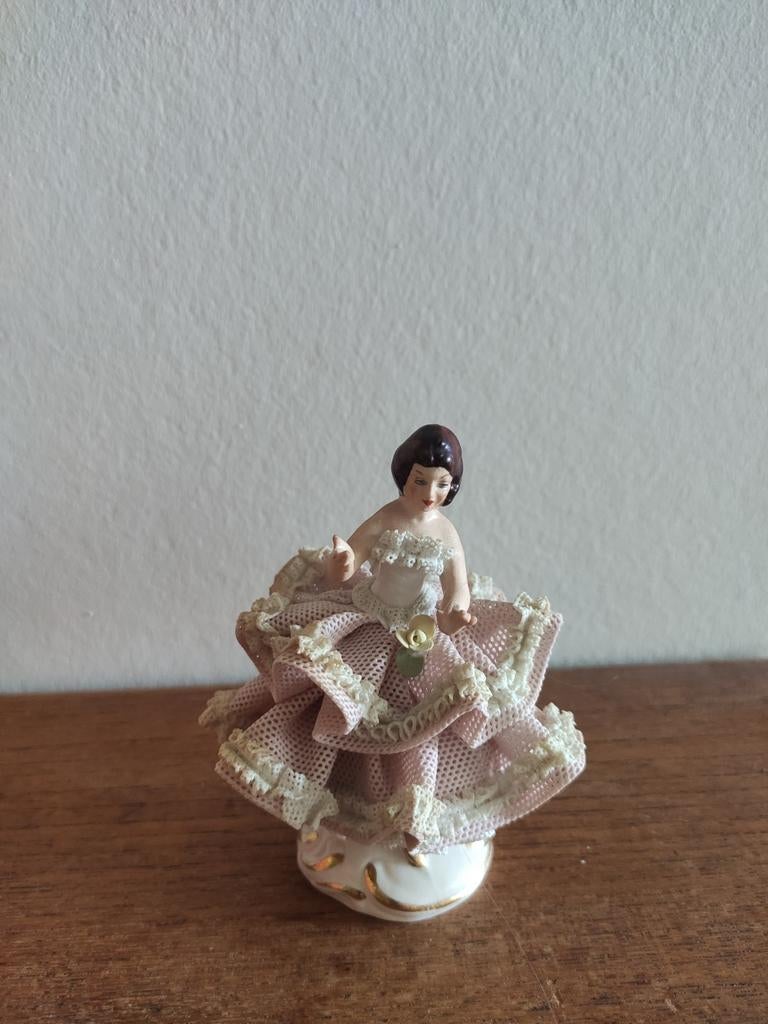Dresden porselein Ballerina. WD-18., Antiek en Kunst, Antiek | Porselein, Ophalen of Verzenden