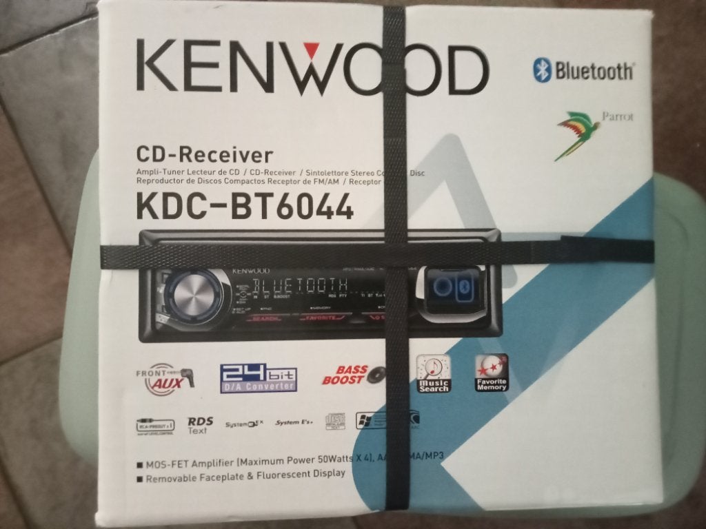 Autoradio-cd speler Kenwood kdc-bt6044 nieuw, Ophalen, Nieuw