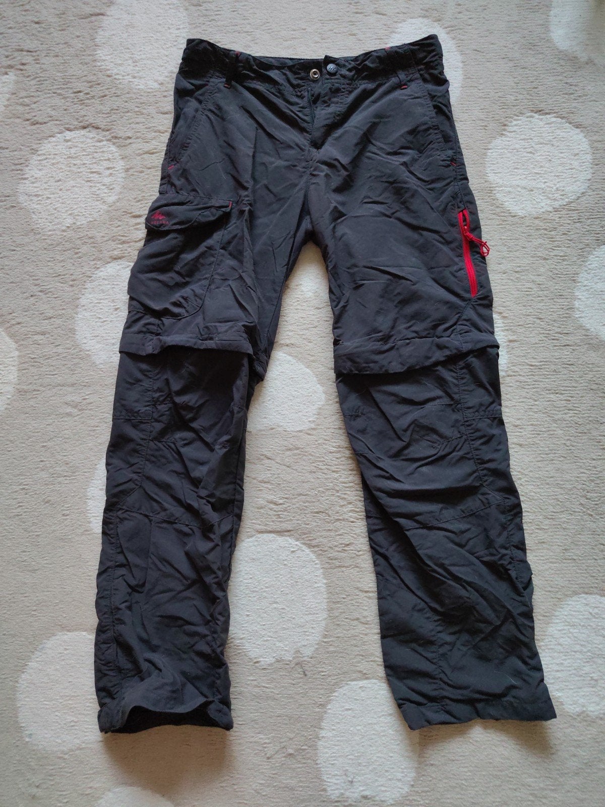Decathlon afritsbroek maat 151-160 antraciet, Ophalen of Verzenden, Gebruikt, Decathlon, Jongen of Meisje