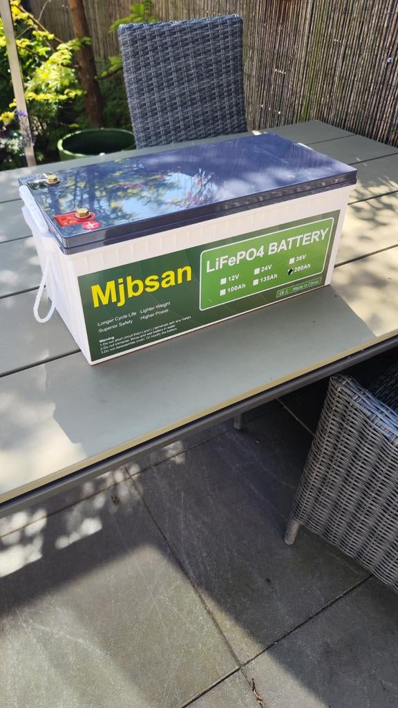 LifePo4 accu ** GERESERVEERD**, Ophalen of Verzenden, Gebruikt