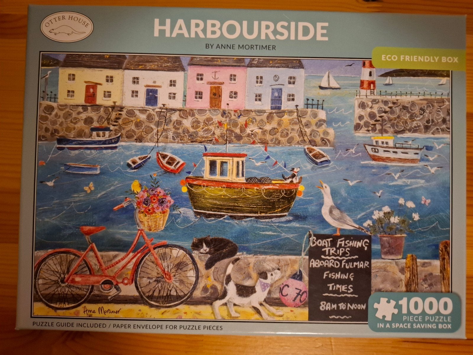 Otterhouse puzzel harbourside 1000 stukjes, Ophalen of Verzenden, 500 t/m 1500 stukjes, Zo goed als nieuw