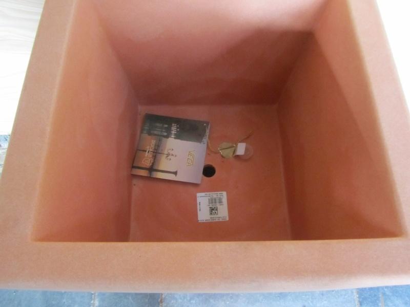 VECA VASO QUADRATO (WINKELPRIJS 99,00) BIJ SIBBELS 55 EURO, Kunststof, Vierkant, Nieuw, Ophalen of Verzenden