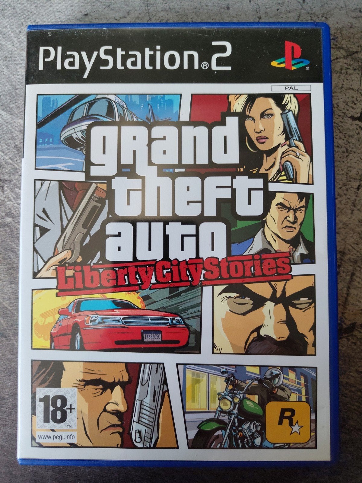 Grand Theft Auto: Liberty City Stories - PS2 - CIB, Avontuur en Actie, Gebruikt, Vanaf 18 jaar, 1 speler