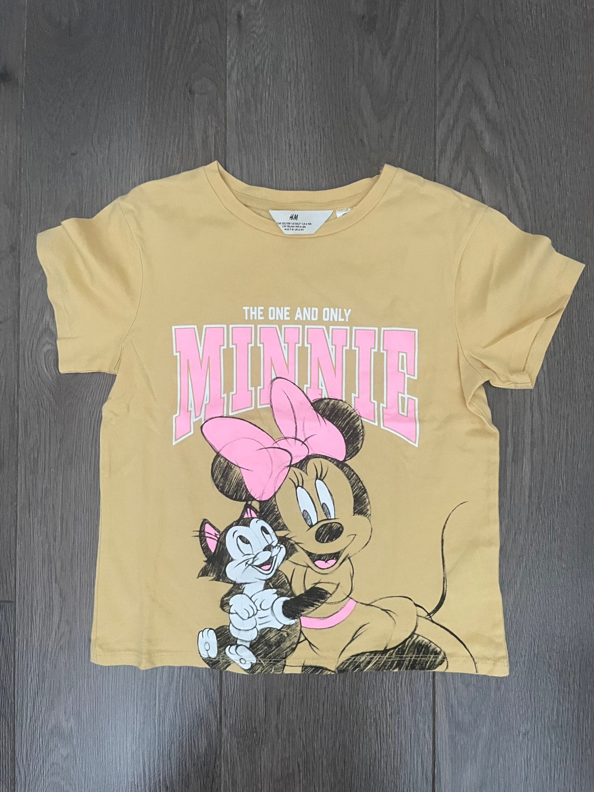 T-shirt H&M mt 122/128, Ophalen of Verzenden, Zo goed als nieuw, Jongen, Shirt of Longsleeve