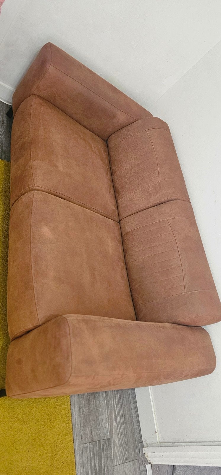 Comfortabele tweezitsbank bank, Ophalen, Gebruikt, 150 tot 200 cm, Rechte bank