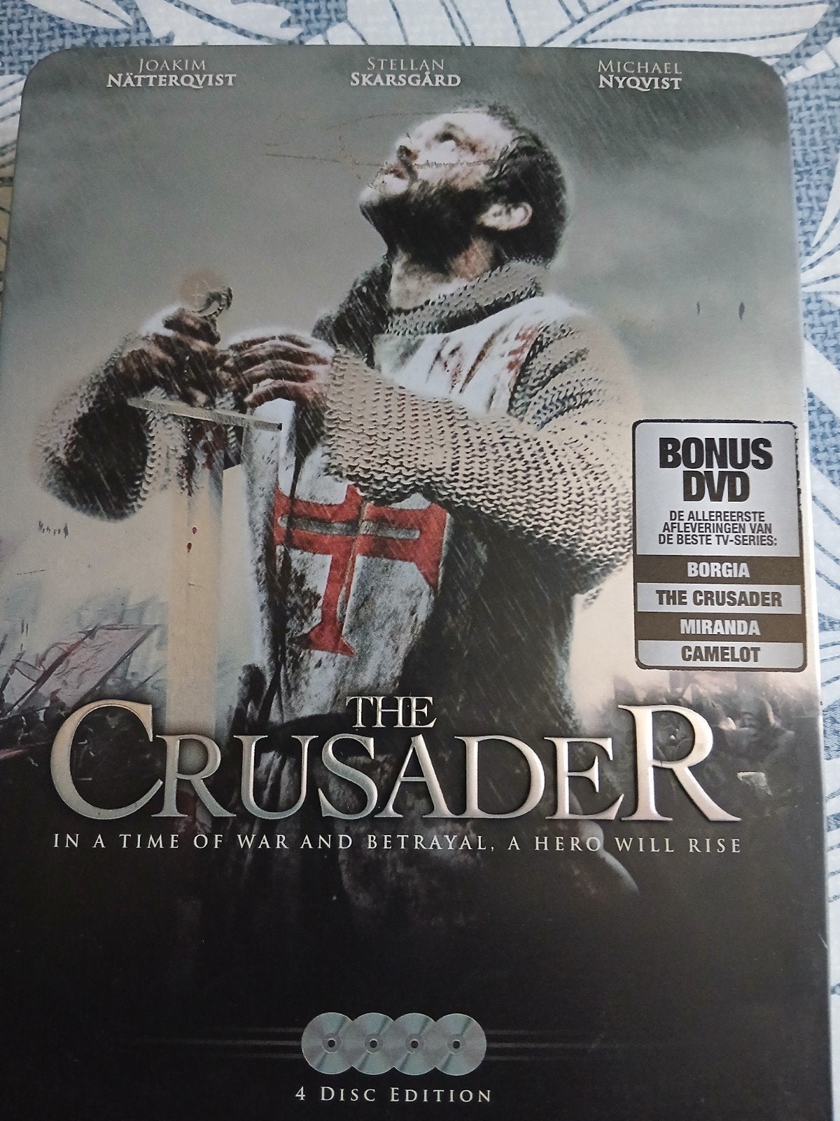 The Crusader 4 dvd edition METALCASE, Engels, Vanaf 16 jaar, Nederlands, Ophalen of Verzenden
