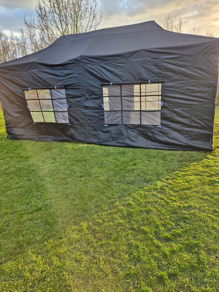 Pop-up tent 6x3 meter te huur, Gebruikt, Opvouwbaar, Partytent, 4 tot 6 meter