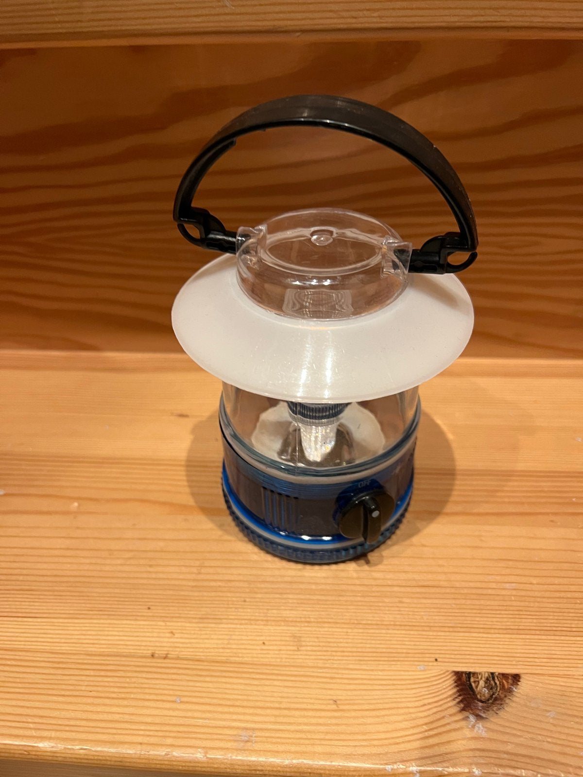 Camping lampje, Ophalen of Verzenden, Gebruikt