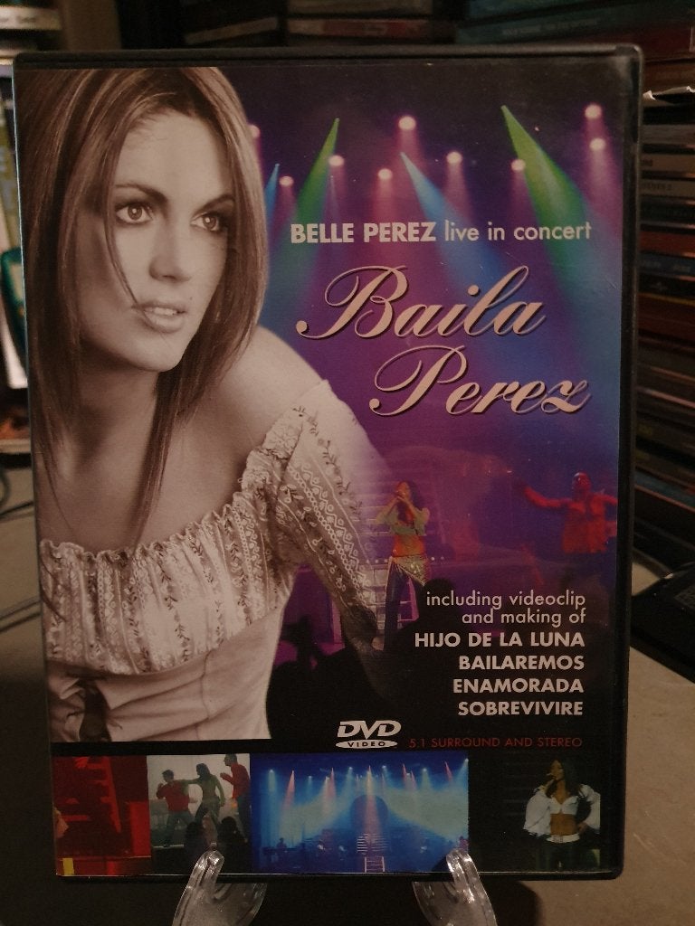 Belle Perez baila perez live in concert DVD, Alle leeftijden, Ophalen, Zo goed als nieuw