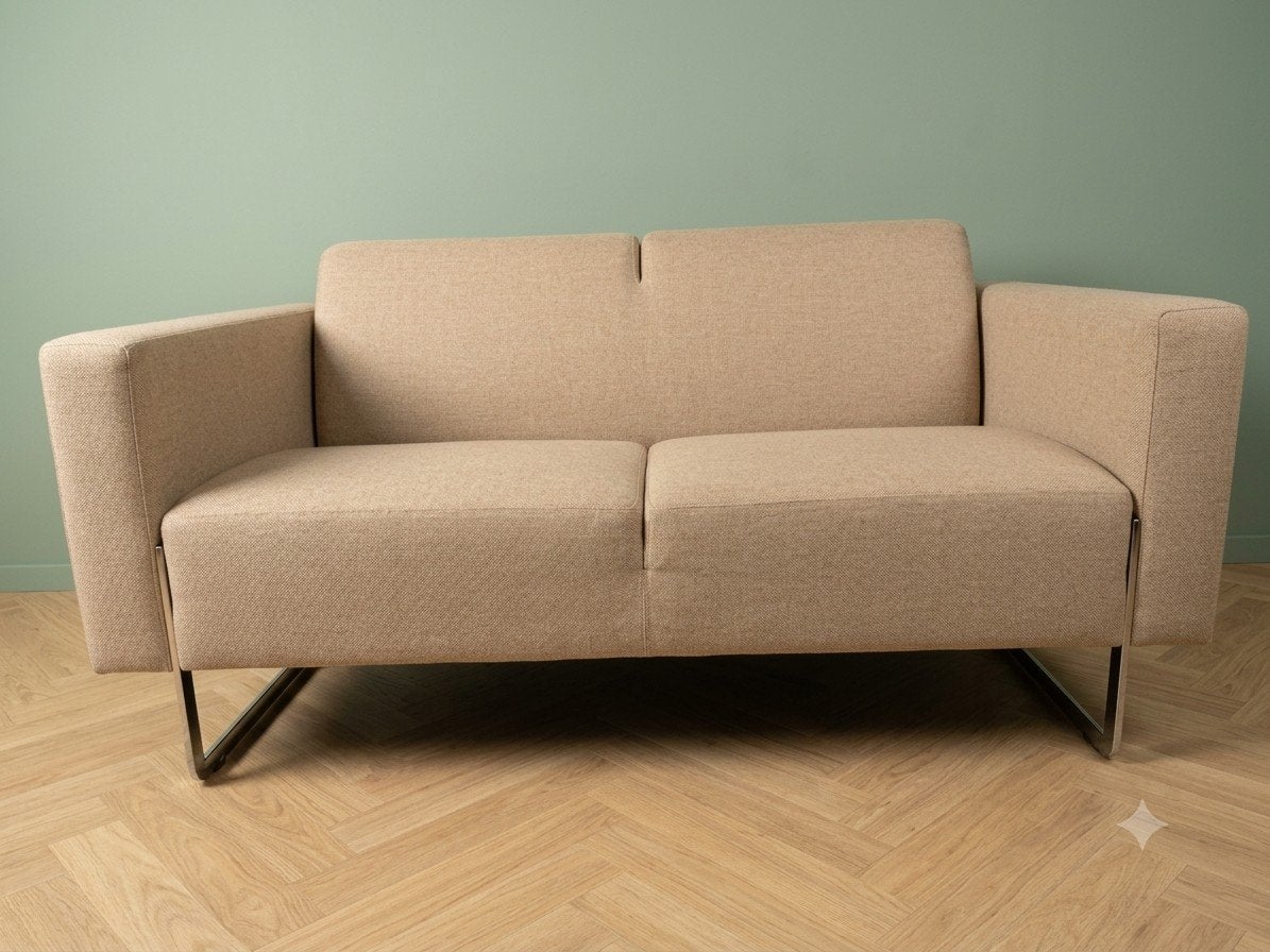 Artifort Mare | 2-zits | Opnieuw bekleed | Beige wol, Modern design refurbished Rene Holten, Info@andriesign.nl, Tweepersoons