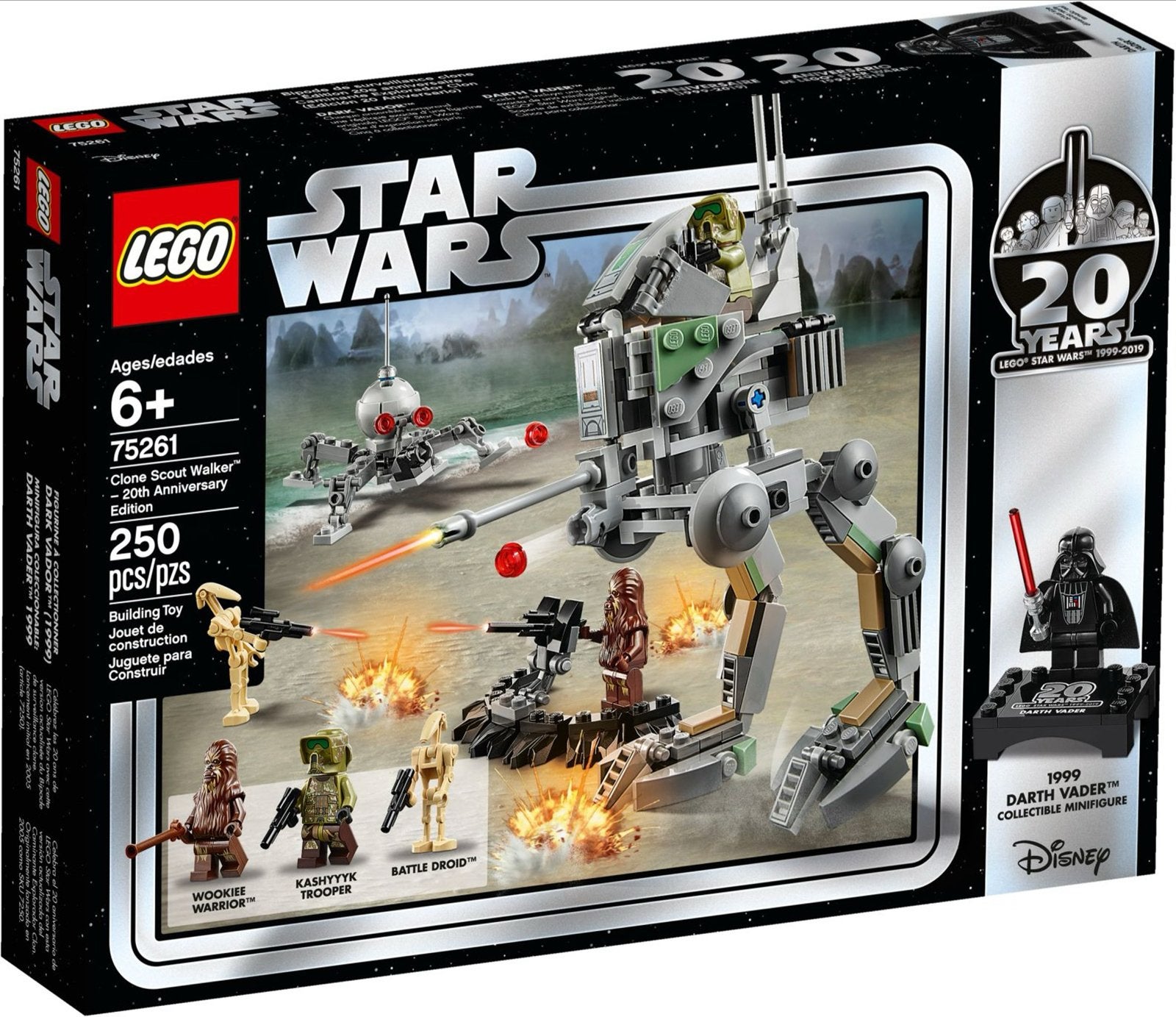 LEGO Star Wars 75261 Clone Scout Walker 20th Anniversary, Star Wars, Lego, Nieuw, Ophalen of Verzenden