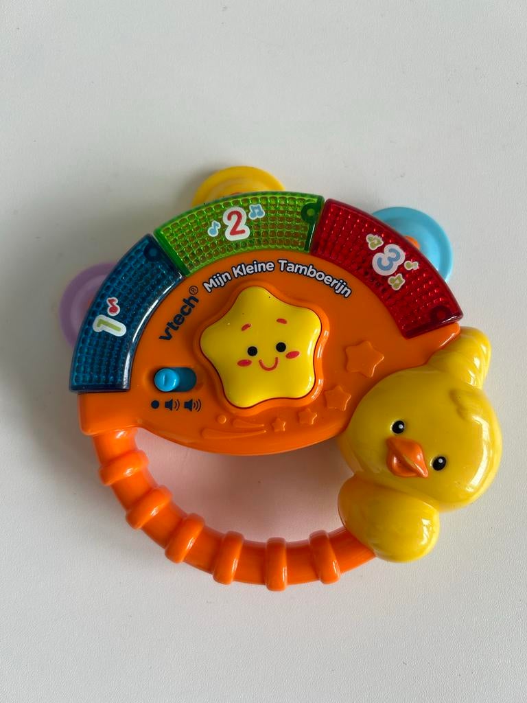 V-tech Mijn Kleine Tamboerijn - Zo goed als nieuw, Ophalen of Verzenden, Zo goed als nieuw, 6 maanden tot 2 jaar