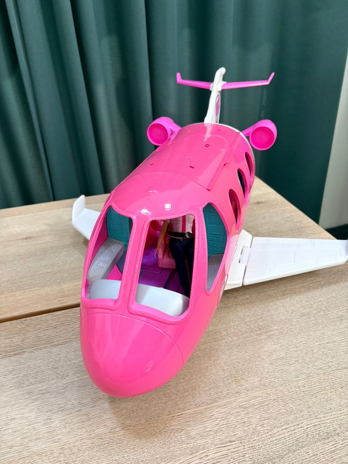 Barbie vliegtuig, Ophalen, Zo goed als nieuw, Meisje
