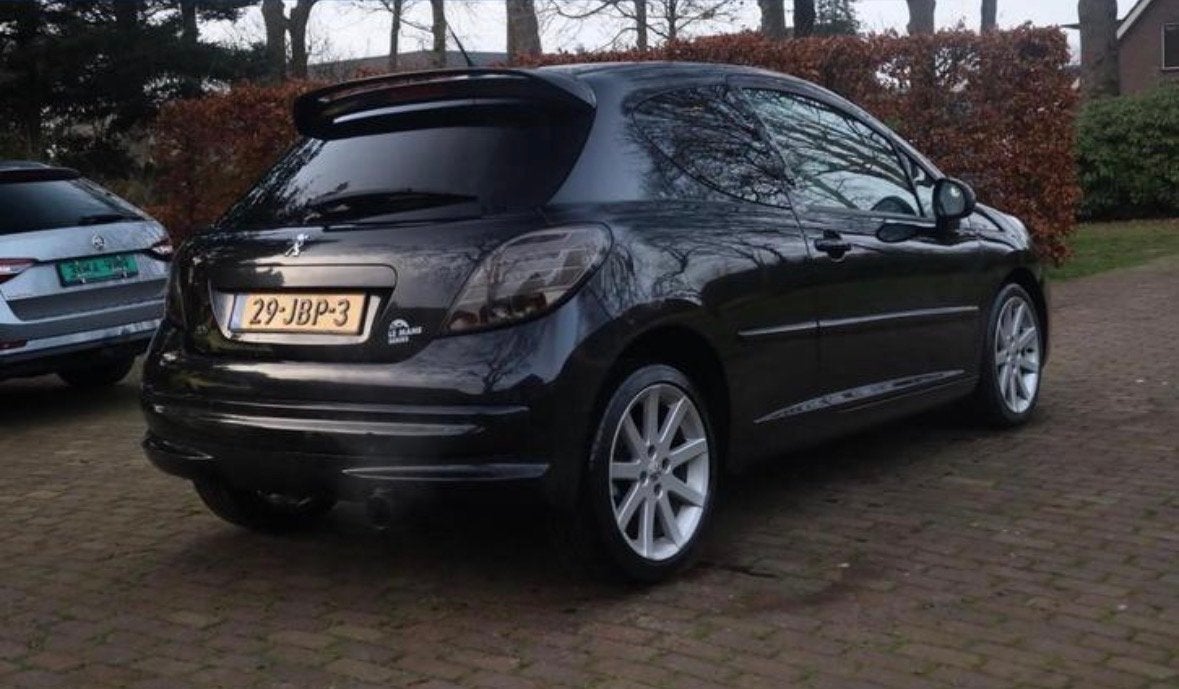 Peugot 207 le Mans, Voorwielaandrijving, Zwart, Alcantara, Zwart