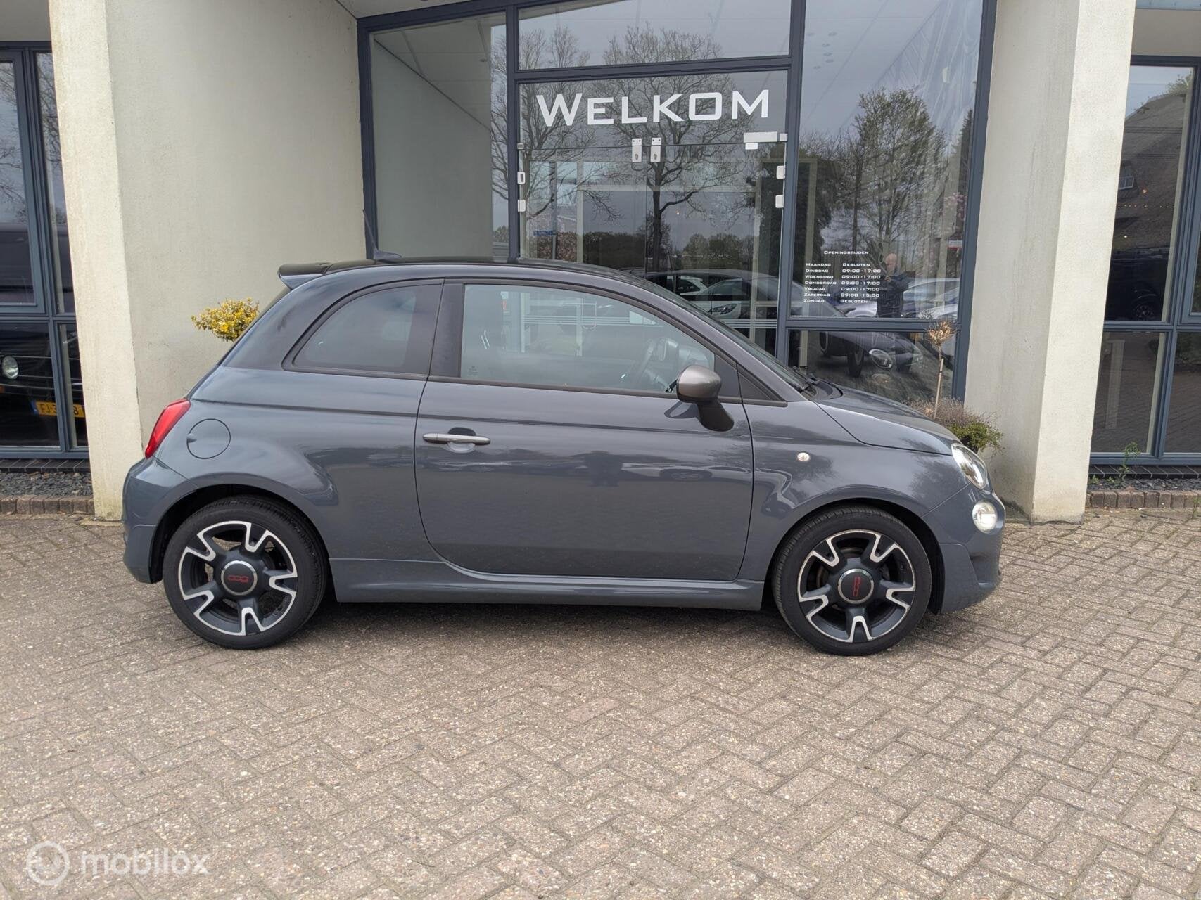 Fiat 500 0.9 105pk Turbo Sport ICE Wrap bicolore, Auto's, Voorwielaandrijving, 905 kg, Bedrijf, Handgeschakeld