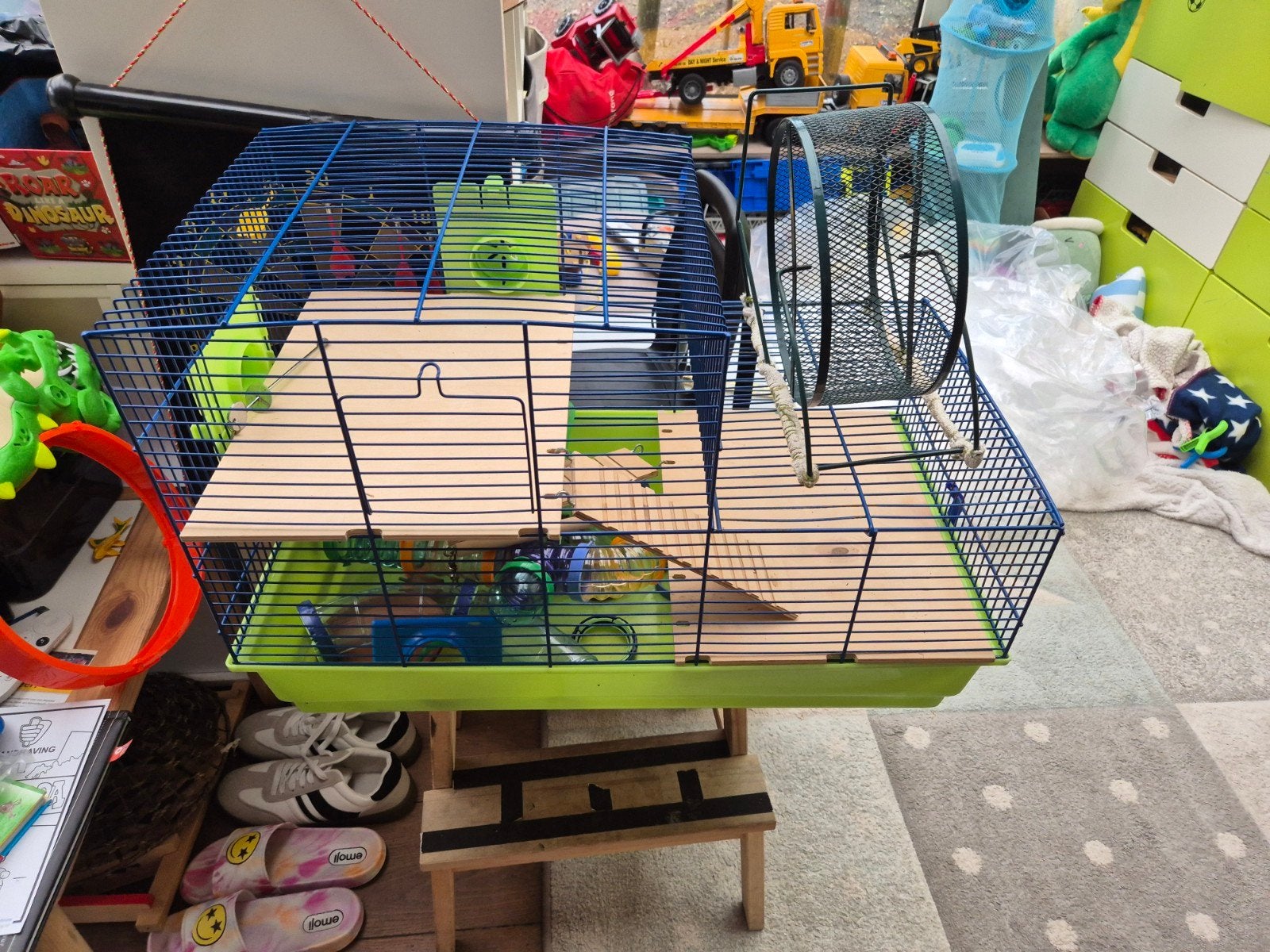 grote hamster kooi, Kooi, Minder dan 75 cm, Zo goed als nieuw, Hamster