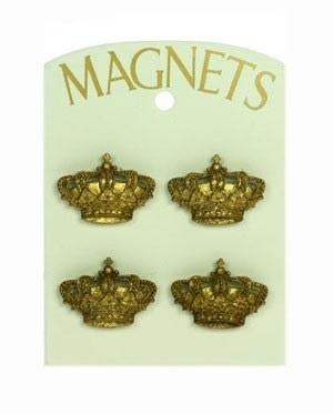 Magneetjes Kroon, set van 4 4x3cm, Ophalen, ., Nieuw, .