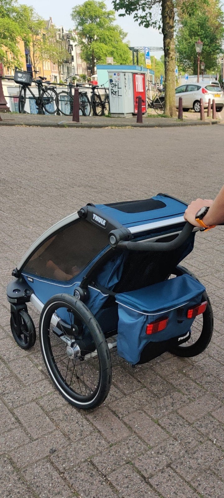 Thule Chariot Cross 2 Single fietskar en wandelwagen, Ophalen, Gebruikt, Kinderkar, Minder dan 20 kg