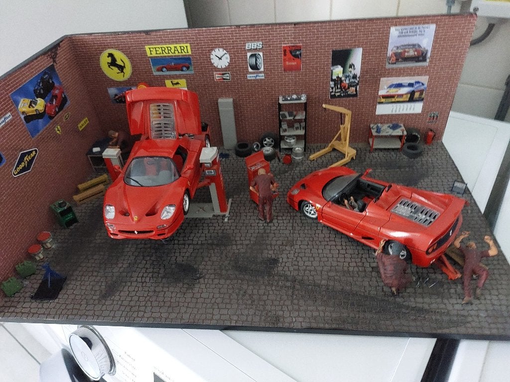 diorama, Hobby en Vrije tijd, Modelbouw | Figuren en Diorama's, Ophalen, Zo goed als nieuw, 1:35 tot 1:50