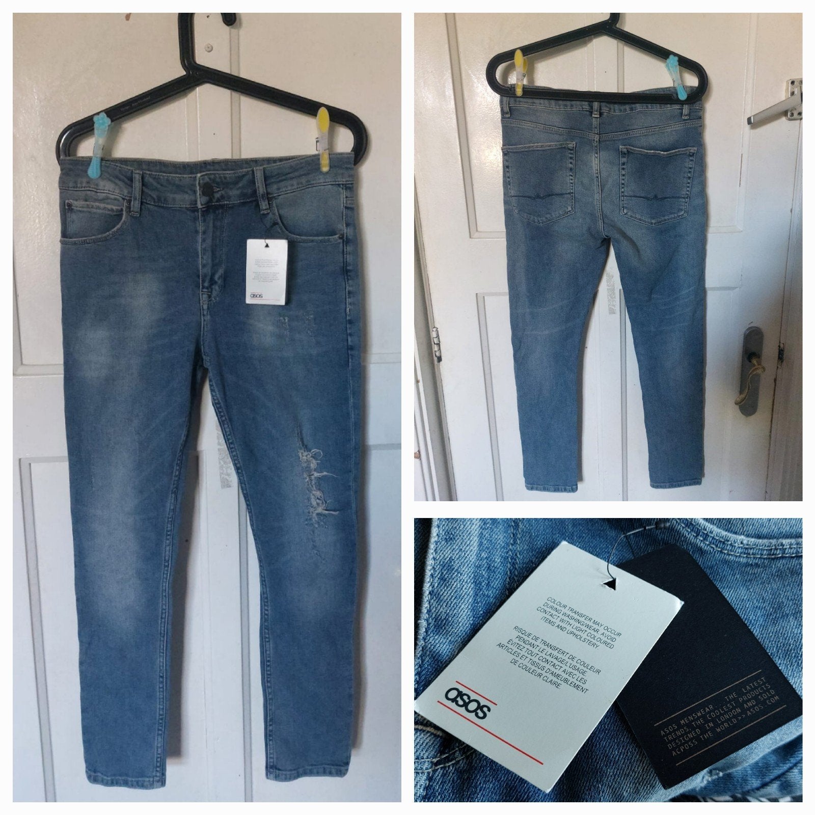 Nieuw met kaartje Asos spijkerbroek maat 32-30, Ophalen of Verzenden, Nieuw
