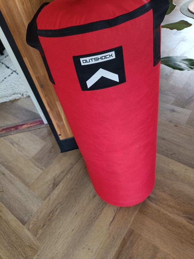 OUTSHOCK Bokszak voor stoten rood 14 kg, Sport en Fitness, Boksen, Ophalen, Nieuw, Bokszak