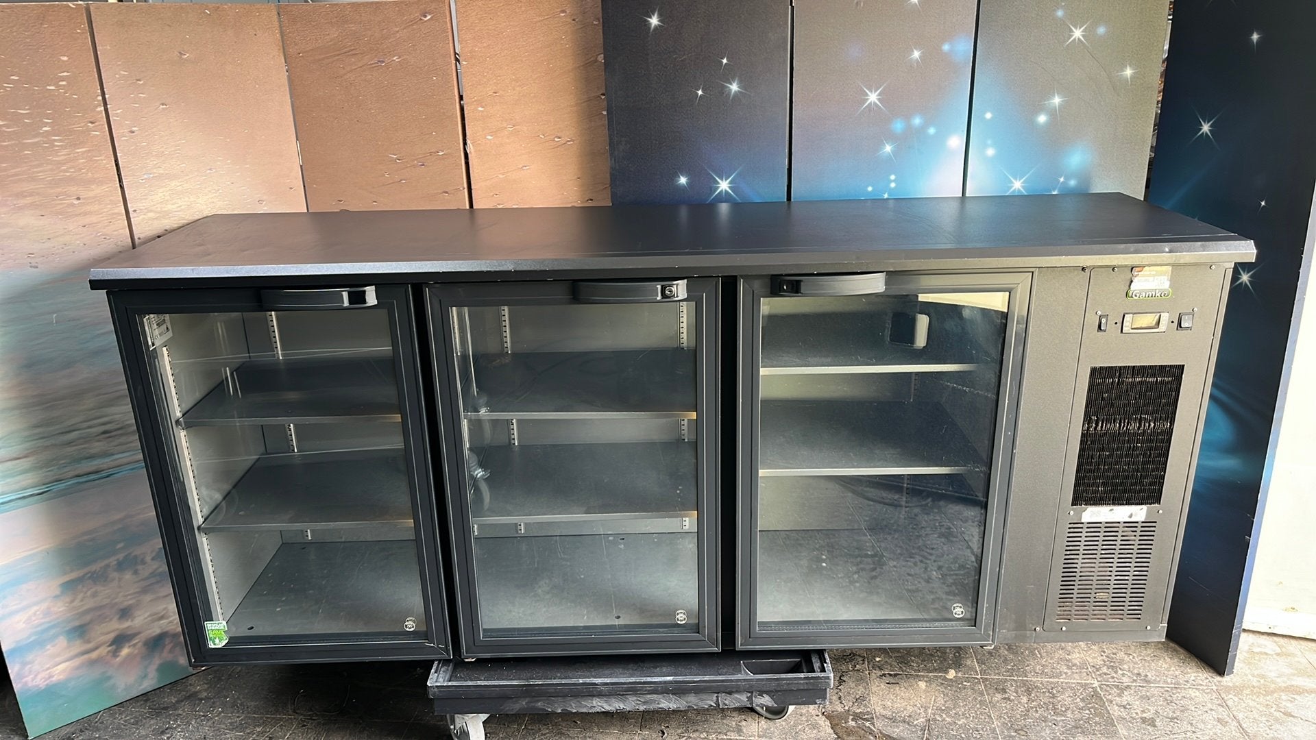 Gamco bar koelkast backbar  koeler 3 glazen deur bj 2020, Zakelijke goederen, Ophalen, Koelen en Vriezen