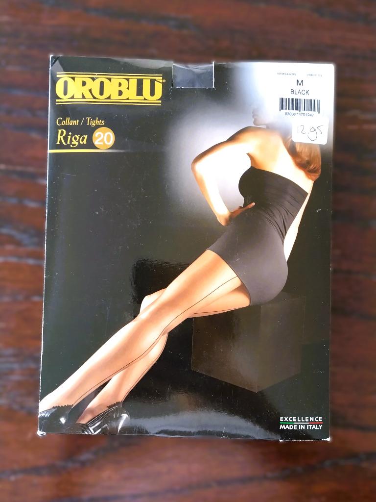 Oroblu Naad Panty Riga, Medium, 20 denier Zwart, Zwart, Nieuw, Maat 40/42 (M), Ophalen of Verzenden