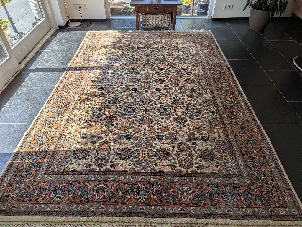 Prachtig handgeknoopt Oosters tapijt (2,05 m x 3,00 m) – Wol, Ophalen, 200 cm of meer, Zo goed als nieuw, 200 cm of meer