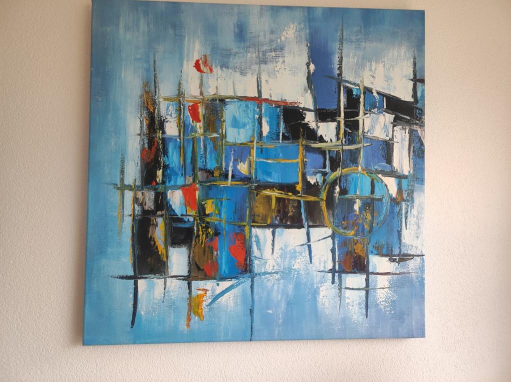 Schilderij, Ophalen of Verzenden