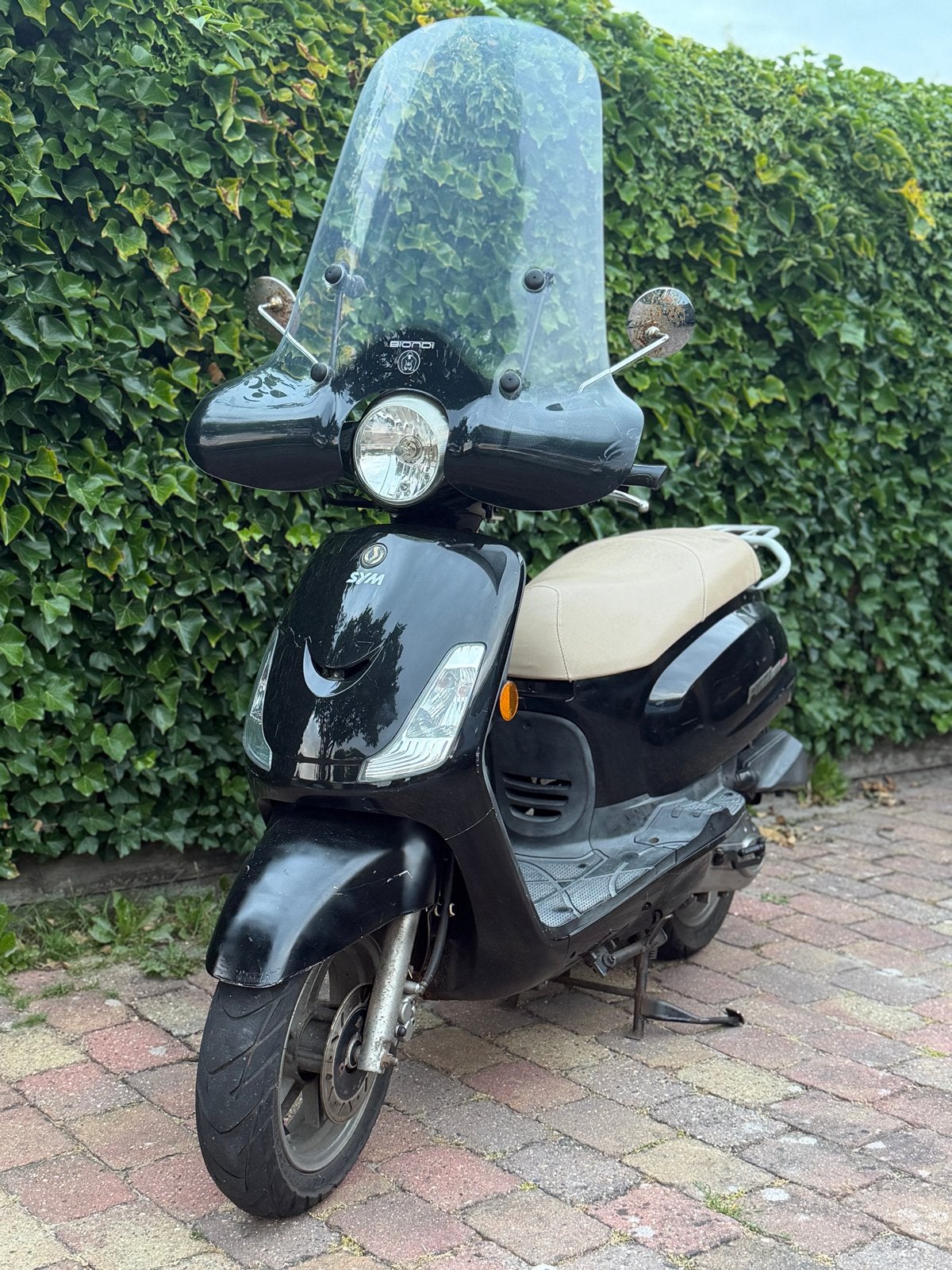 Sym Fiddle 2 scooter, Ophalen, Gebruikt, Maximaal 45 km/u, Benzine
